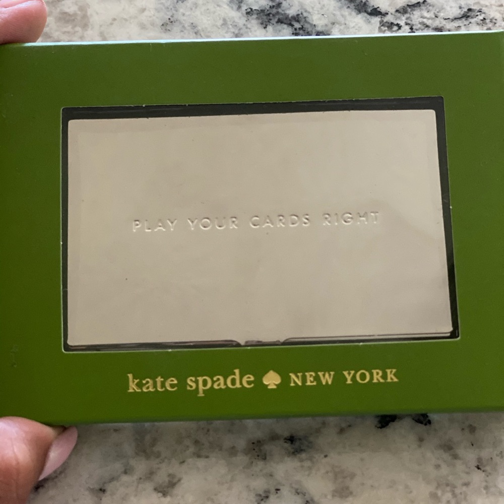 Kate Spade 'Play Your Cards Right' Card Holder